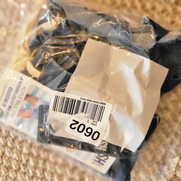 REWASH Juniors Denim Jogger Shorts Blue Size Small - Picture 10 of 12